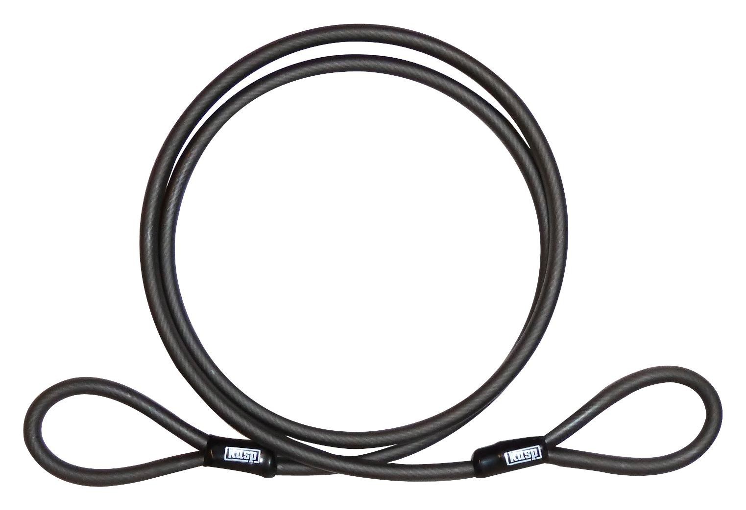 Kasp Security K4551220D Double Loop Security Cable, 12 X 2000mm