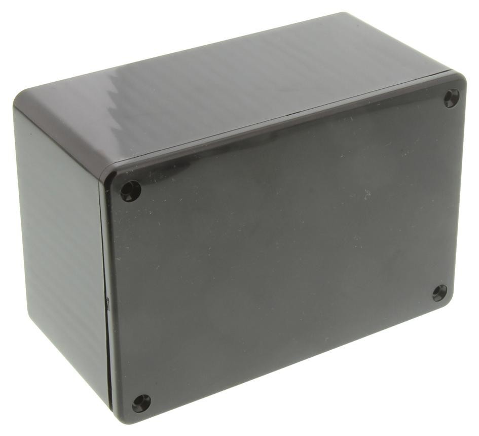 Hammond 1591Tbk Box, Abs, Black, 120X80X59mm