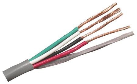 Belden 5502Ue 0081000 Unshielded Multiconductor Cable, 4 Conductor, 22Awg, 1000Ft, 300V