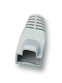 MH Connectors Rj45Srb-Lgrey Boot, Rj45, Light Grey, Pk8