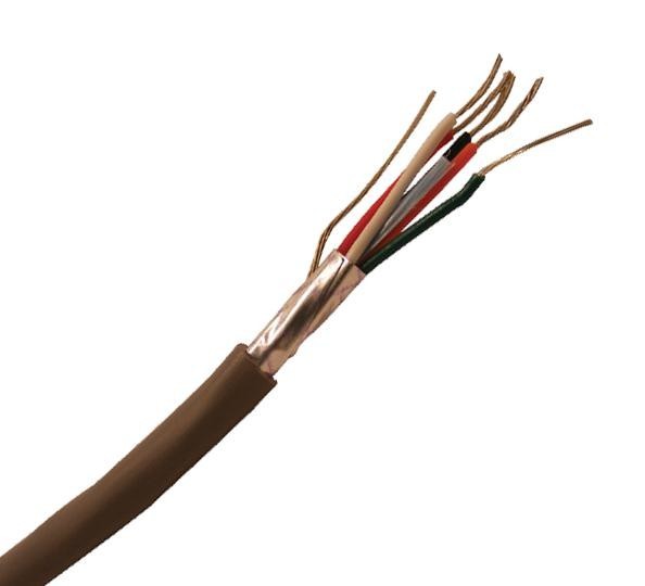 Alpha Wire 1215C Sl005 Cable, Shielded, 24Awg, 5Core, 30.5M