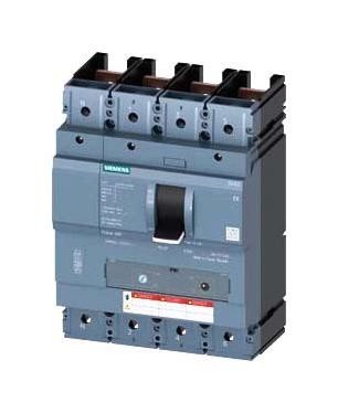 Siemens 3Va5320-6Gf41-0Aa0 Thermal Mag Ckt Breaker, 4P, 200A/690Vac