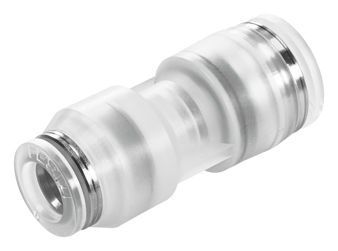 Festo Npqp-D-Q10-Q8-Fd-P10 Push-In Fitting, 10mm, 10Bar