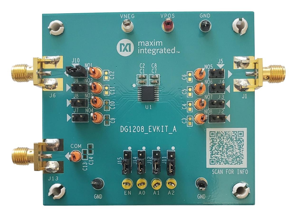 Maxim Integrated/analog Devices Dg1208Evkit# Evaluation Kit, Multiplexer