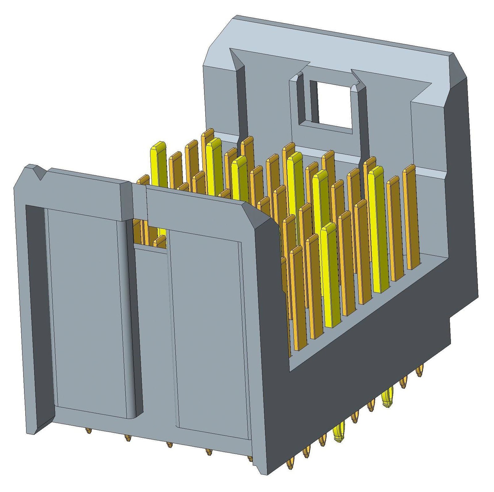 Amphenol Communications Solutions 10123358-101Lf Backplane Connector, Header, 54Pos, 9Row