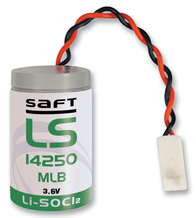 Saft Ls14250 Mlb Battery, 3.6V, Lithium Meter