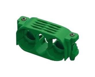 Amphenol Industrial Ccgr160 Cable Clamp, Green, 72V, 160A