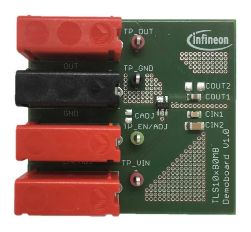 Infineon Tls102B0Mbboardtobo1 Demo Board, Low Dropout Linear Regulator