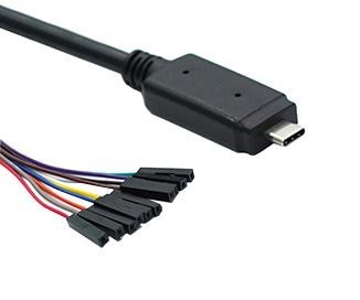 Connectorective Peripherals Usbc-Hs-Mpsse-3.3V-3.3V-500-Spr Smart Cable, Usb-Mpsse, Ft232H, 500mm