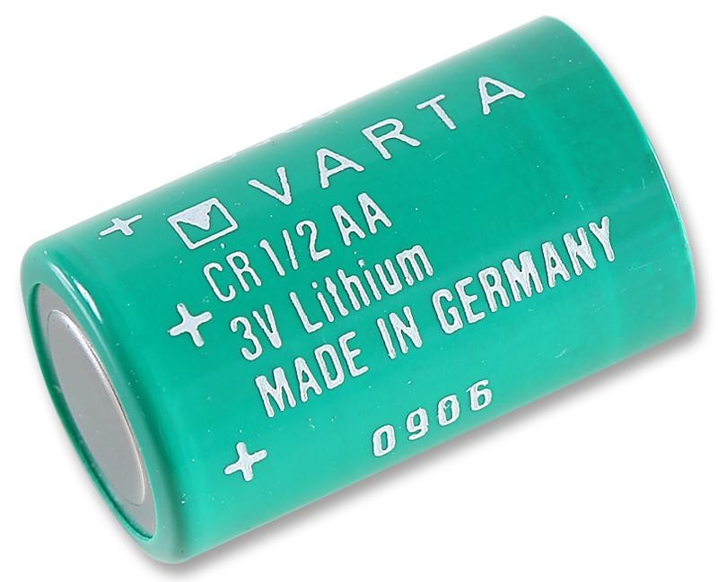 Varta 6127101301 Battery, Lithium, Cr1/2Aa