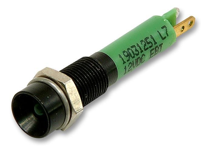 Cml Innovative Technologies 19031251 Led Indicator, 12V, Green