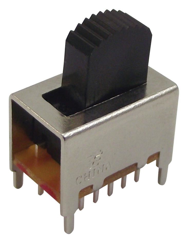 Alcoswitch / Te Connectivity 1825264-1 Slide Switch, 4Pdt, 0.3A, 125V, Thd