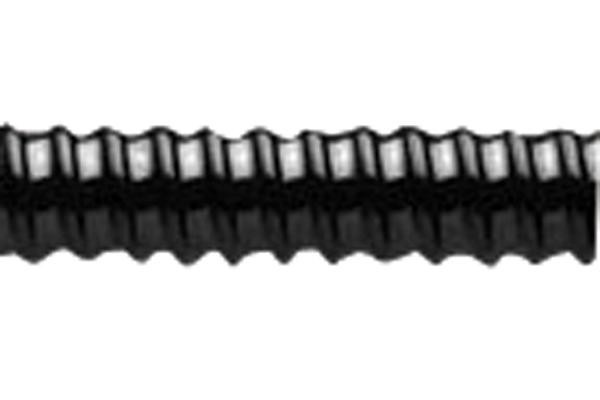 Abb Thomas & Betts Efc050 Tubing, Corrugated Flexible, Black, Pvc, 12.7mm, 100Ft