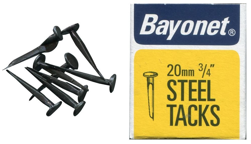 Bayonet 10208 Nail Tacks Blued, 20mm (50G)