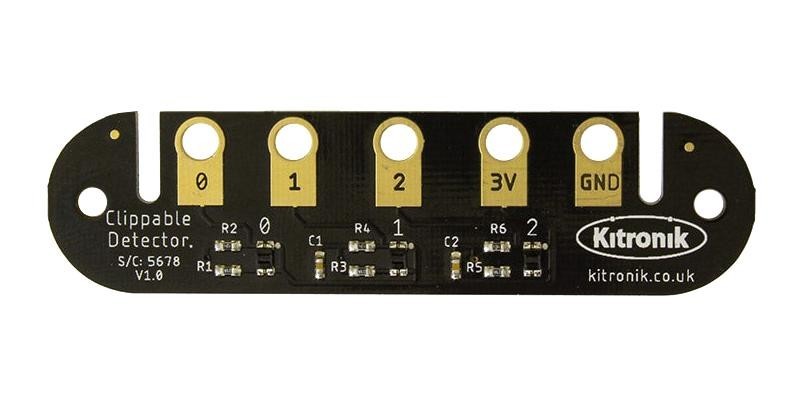 Kitronik 5678 Clippable Detector Board, 2V-5.5V, 3 O/p