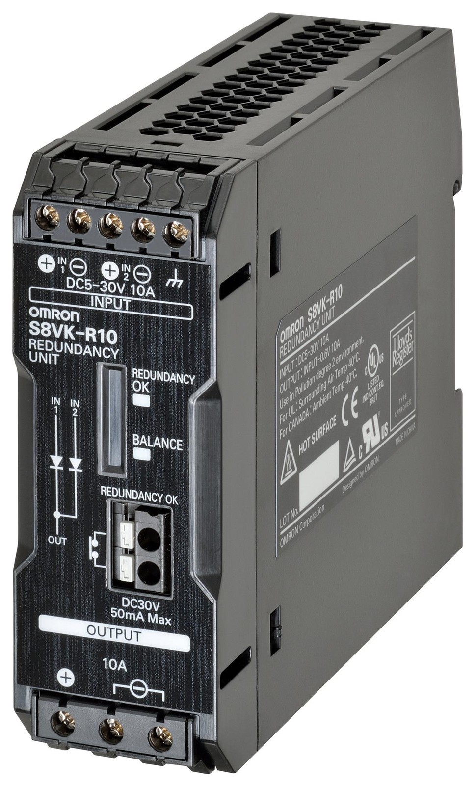 Omron S8Vk-R10 Redundancy Unit, 10A, Smps