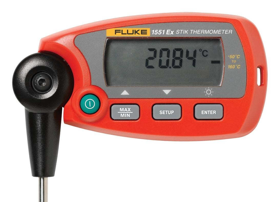 Fluke Calibration 1551A-12 Thermometer, Fixed Rtd, -50 To 160Deg C