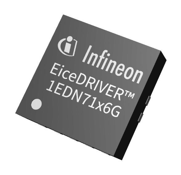 Infineon 1Edn7136Gxtma1 Gate Driver, Gan Hemt/mosfet, Vson-10
