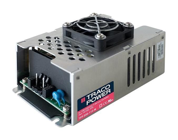 TRACO Power Tpp 300-124-M Power Supply, Ac-Dc, 24V, 12.5A