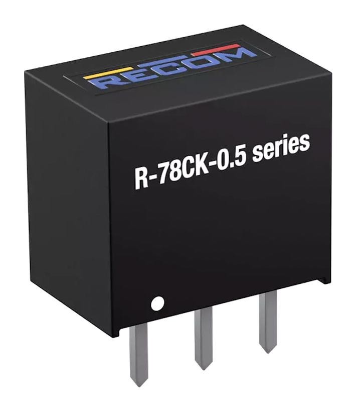RECOM Power R-78Ck3.3-0.5 Dc-Dc Converter, 3.3V, 0.5A