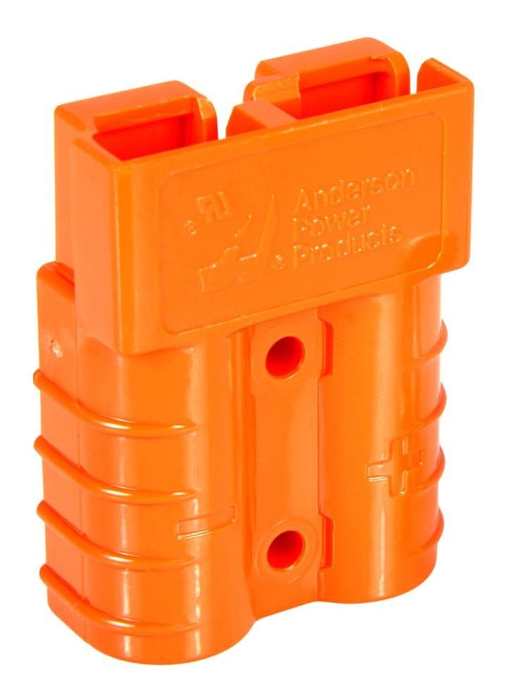 Anderson Power Products 992G7 Plug/rcpt Housing, 2Pos, Pc, Orange
