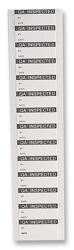 Multicomp Pro 7827311 Label, Qa Inspected, Pk350