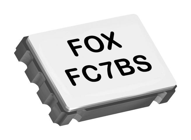 Fox Electronics Fc7Bsccmm6.0-T1 Xtal, 6Mhz, 20Pf, Smd, 7mm X 5mm