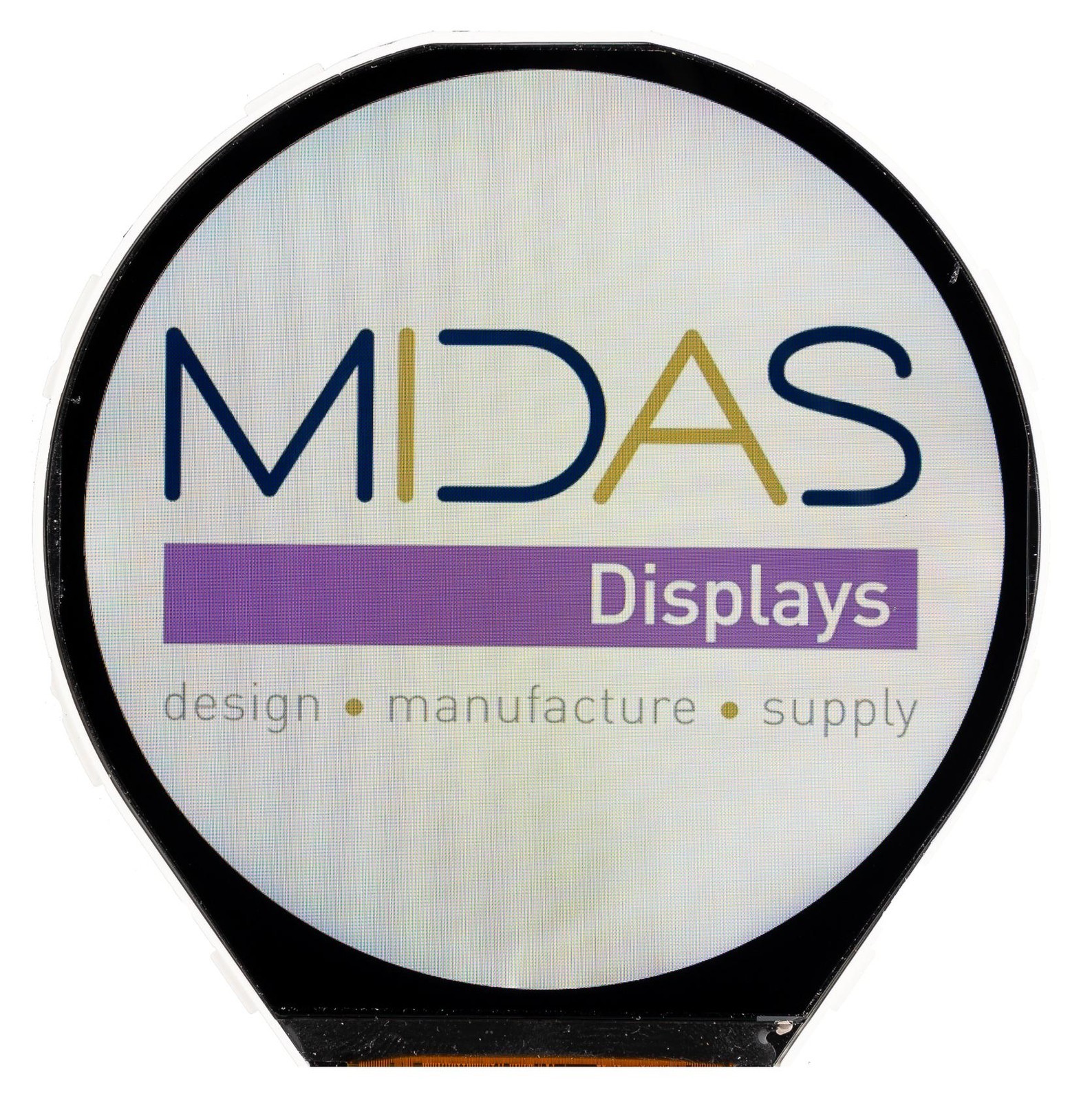Midas Displays Mdt0340Ais-Mipi Lcd Tft Display, 3.4