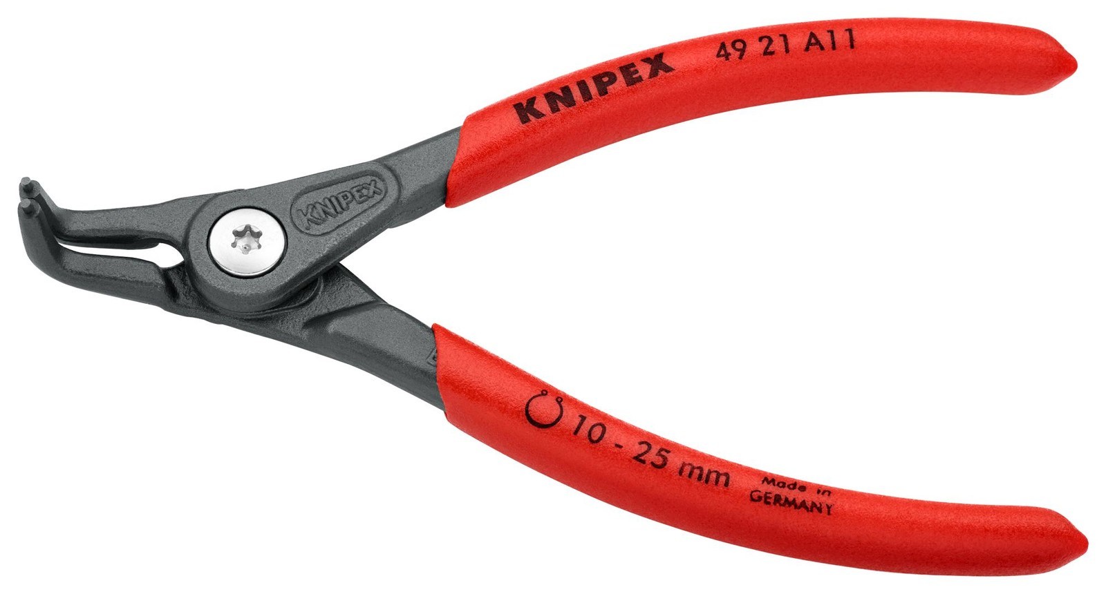 Knipex 49 21 A11 Circlip Plier, Ext, Bent