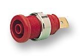 Hirschmann Test And Measurement 972356101 Socket, 4mm, Shrouded, Red, Pk5 , Seb