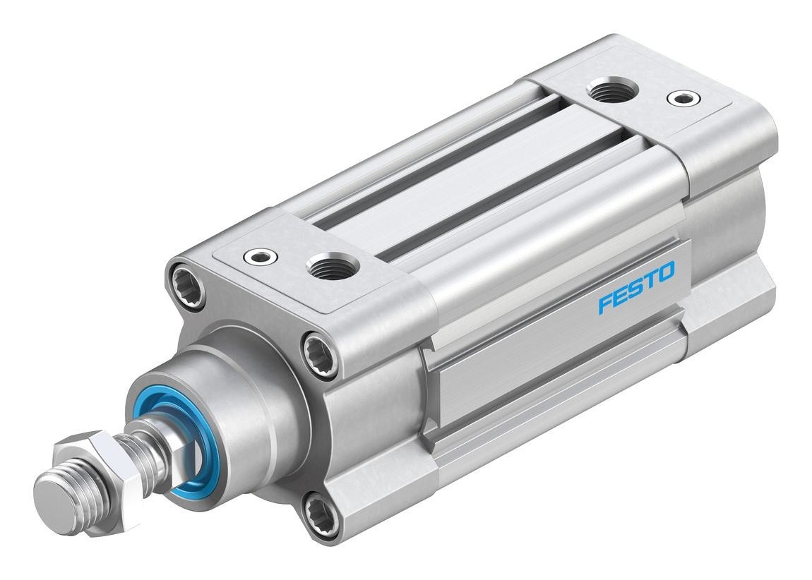 Festo Dsbc-50-50-D3-Ppva-N3 Cylinder, Dbl Acting, 50mm, 12Bar, 50mm