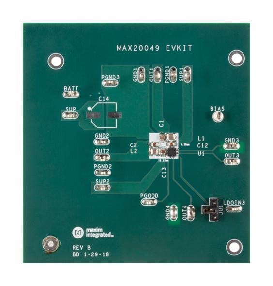 Maxim Integrated/analog Devices Max20049Evkit# Evaluation Kit, Buck Converter