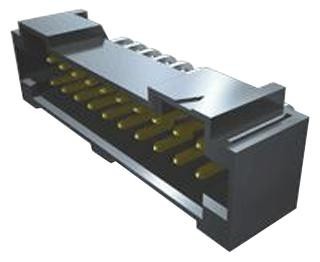 Samtec T2M-105-01-L-D-Ra-Wt Connector, Header, 10Pos, 2Row, 2mm