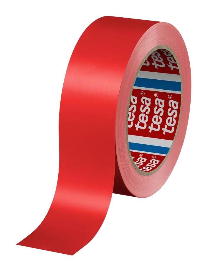Tesa 60404-00000-00 Tape, Red, 50mm X 66M