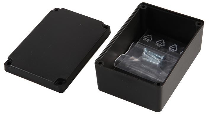 Kemo Electronic G027N Case, Plastic, Black, 72 X 50 X 35mm