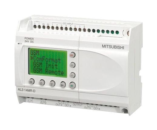 Mitsubishi Al2-14Mr-A Process Controller, 14I/o, 240Vac
