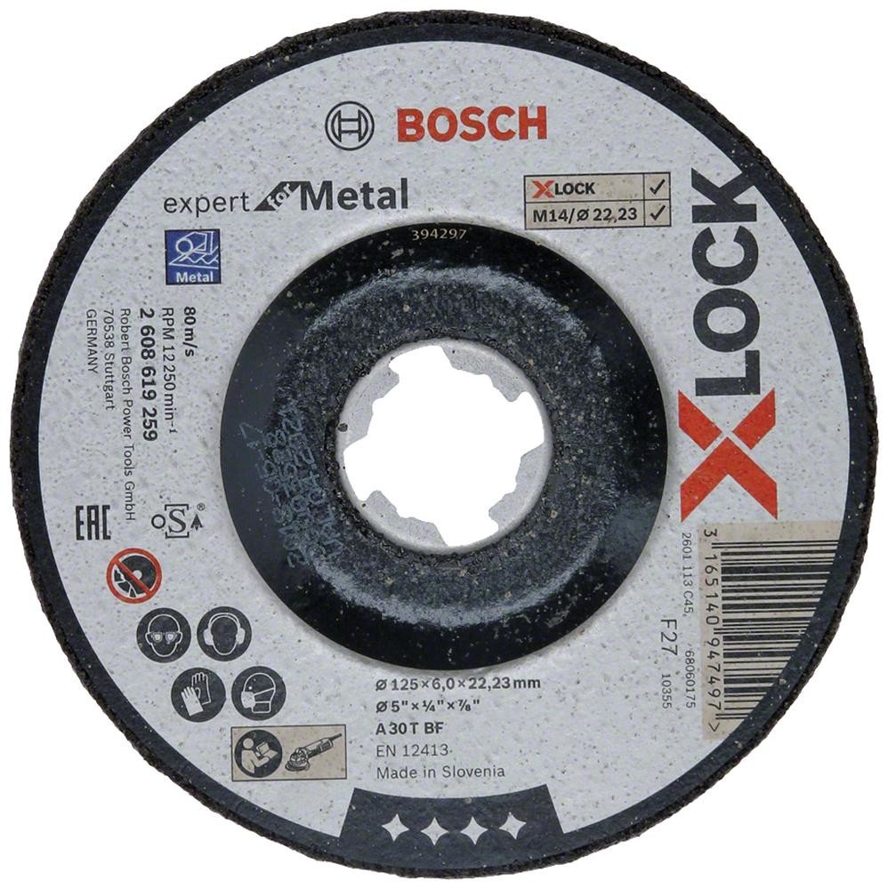Bosch Professional (Blue) 2608619259 Grinding Disc, 80Mps, 22.23mm Bore