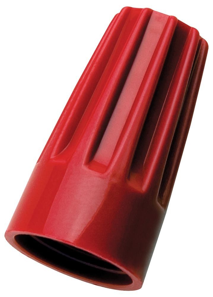 Ideal 30-076 Wire-Nut Wire Connectors, Red, 100Pack