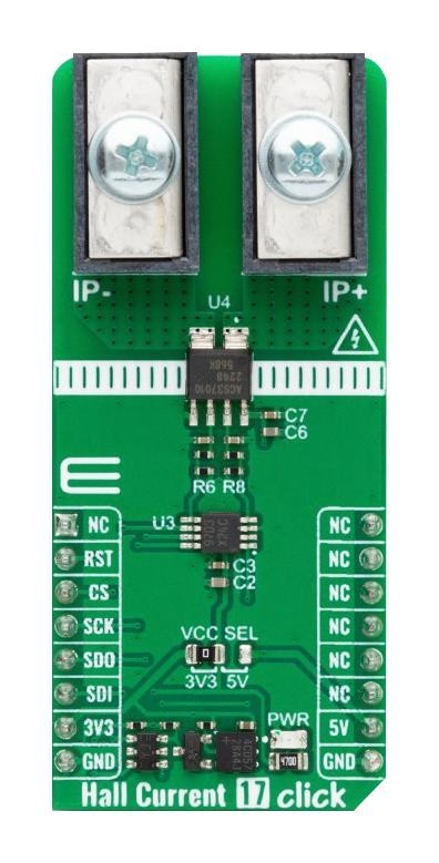 MikroElektronika Mikroe-5845 Hall Curnt 17 Click Add-On Board, Sensor