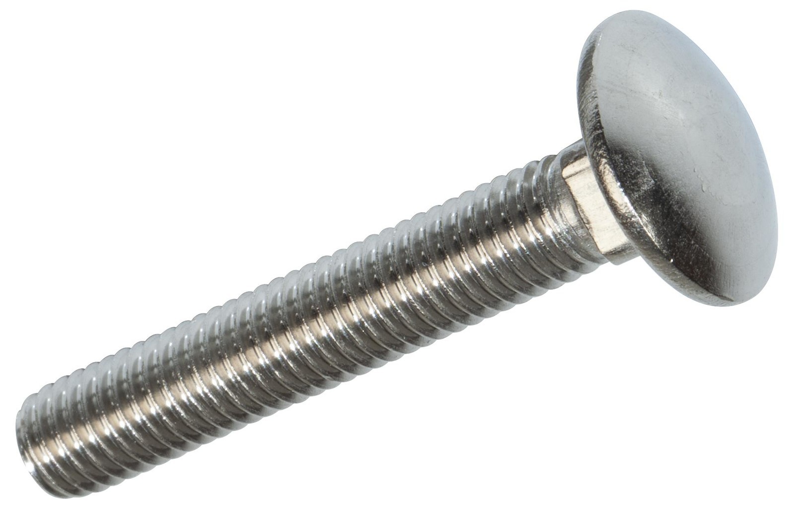 Duratool D02010 Stainless Steel Coach Bolts M8X50 Pk10