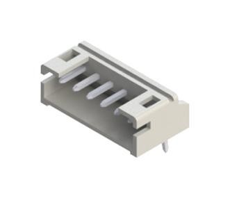 Edac 140-506-415-000. Pin Header Connector, Brass, 6Pos, 1Row, 2mm