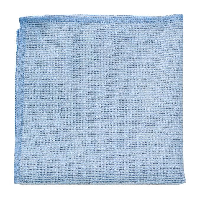 Rubbermaid 1865829 Wipe, Blue, Microfibre Cloth, 406X406mm