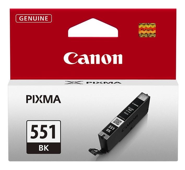 Canon Cli551Bk Ink Cartridge, Cli-551Bk Black, Canon