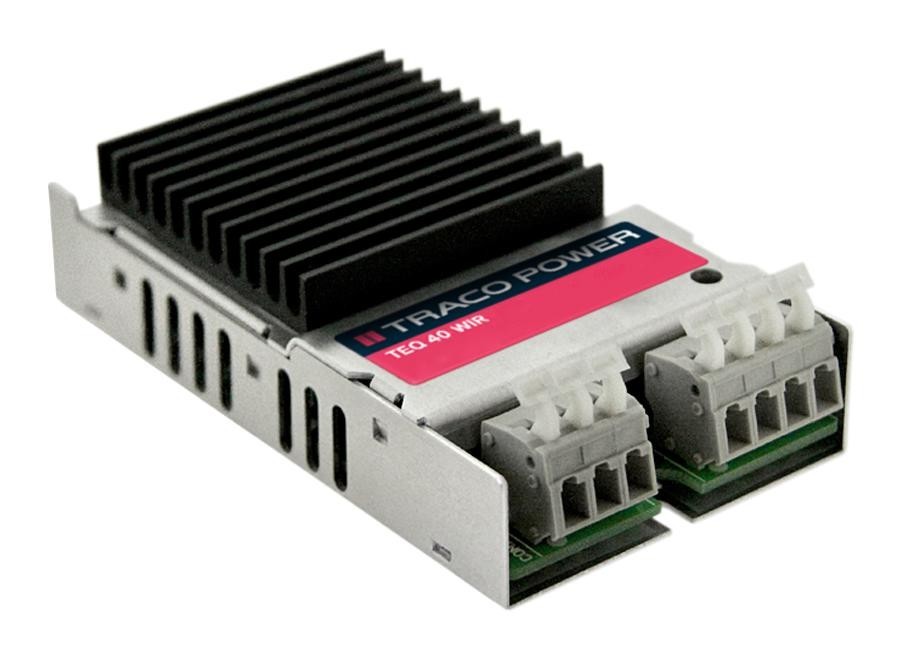 TRACO Power Teq 40-4825Wir Dc-Dc Converter, 2 O/p, 40W