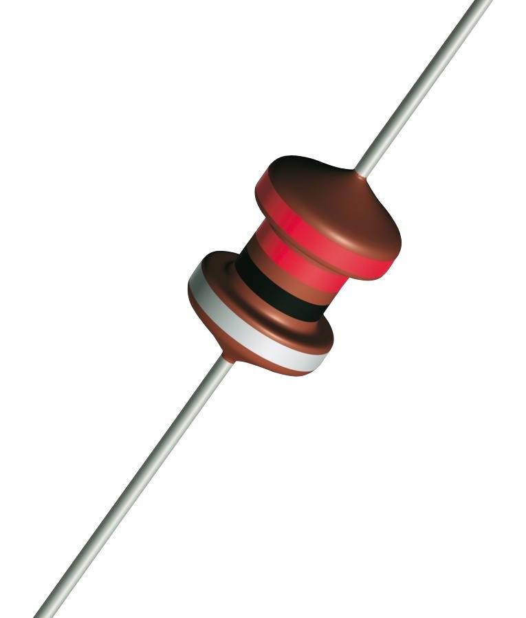 EPCOS B78108S1222K000 Inductor, 2.2Uh, 1A, 140Mhz, Axial