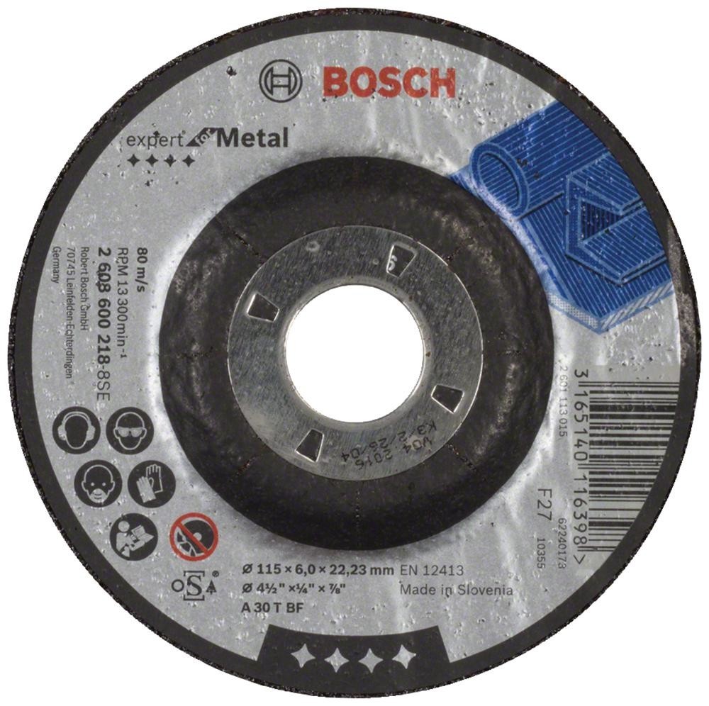 Bosch Professional (Blue) 2608600218 Grinding Disc, 80Mps, 22.23mm Bore