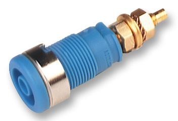 Hirschmann Test And Measurement 972354102 Socket, 4mm, Safety, Blue, Mvl S