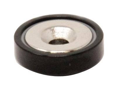 Eclipse Magnetics E1104/neo/blk/f Pot Magnet, 40mm X 7.8mm, Neodymium, Blk