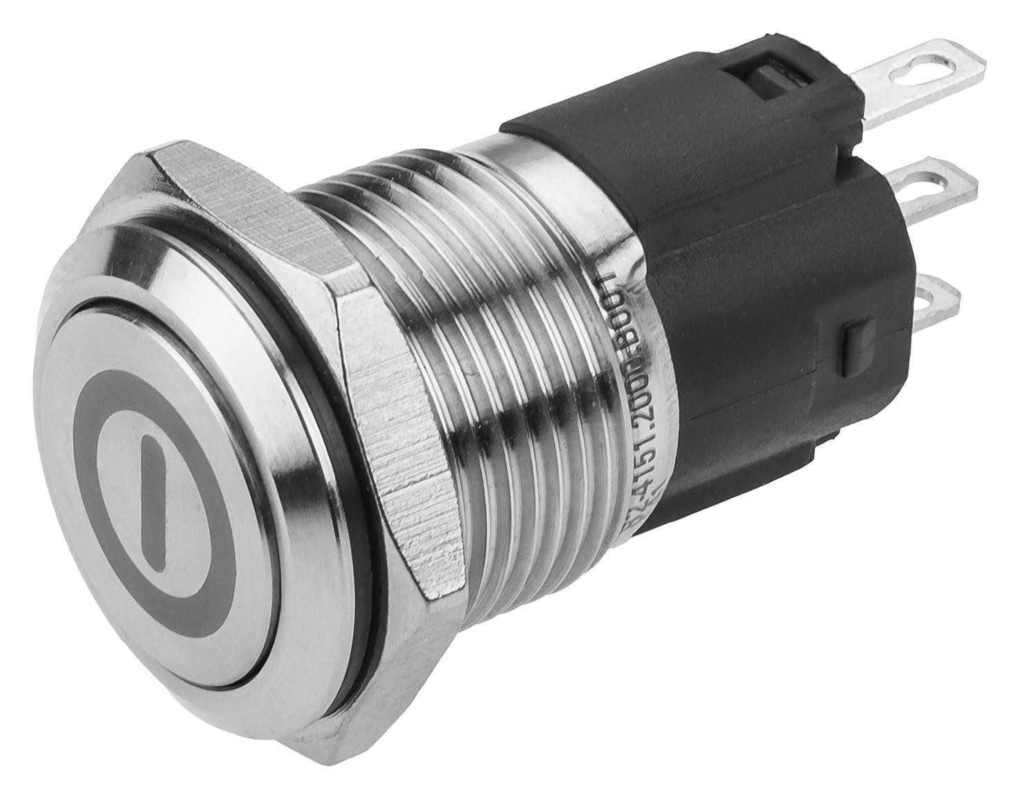 EAO 82-4151.2000.b001 Anti Vandal Sw, Spdt, 3A/240V, 16mm