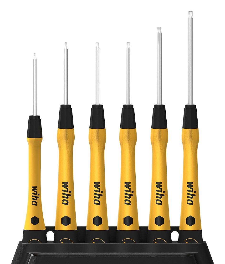 Wiha 43708 Screwdriver Set, 6Pc, Torx